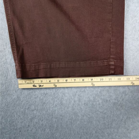 NWT Torrid Pants Womens Size 26 Crop Wide Leg High Rise Brown 46" Waist - Picture 12 of 13
